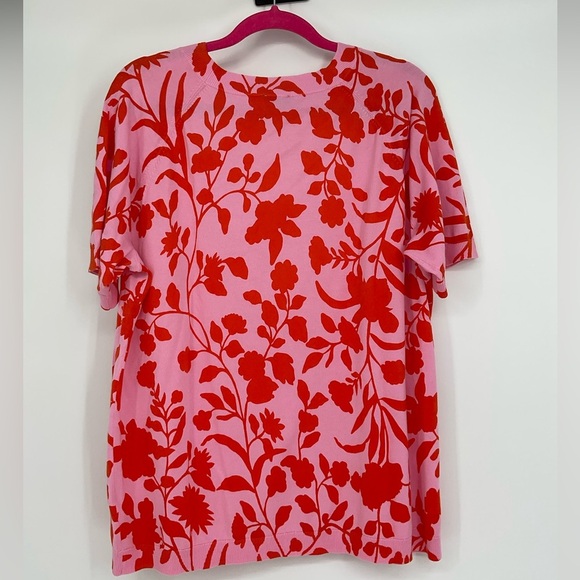 Talbots Elbow Sleeve Pullover in French Rose Size 2X NWT - Picture 2 of 7